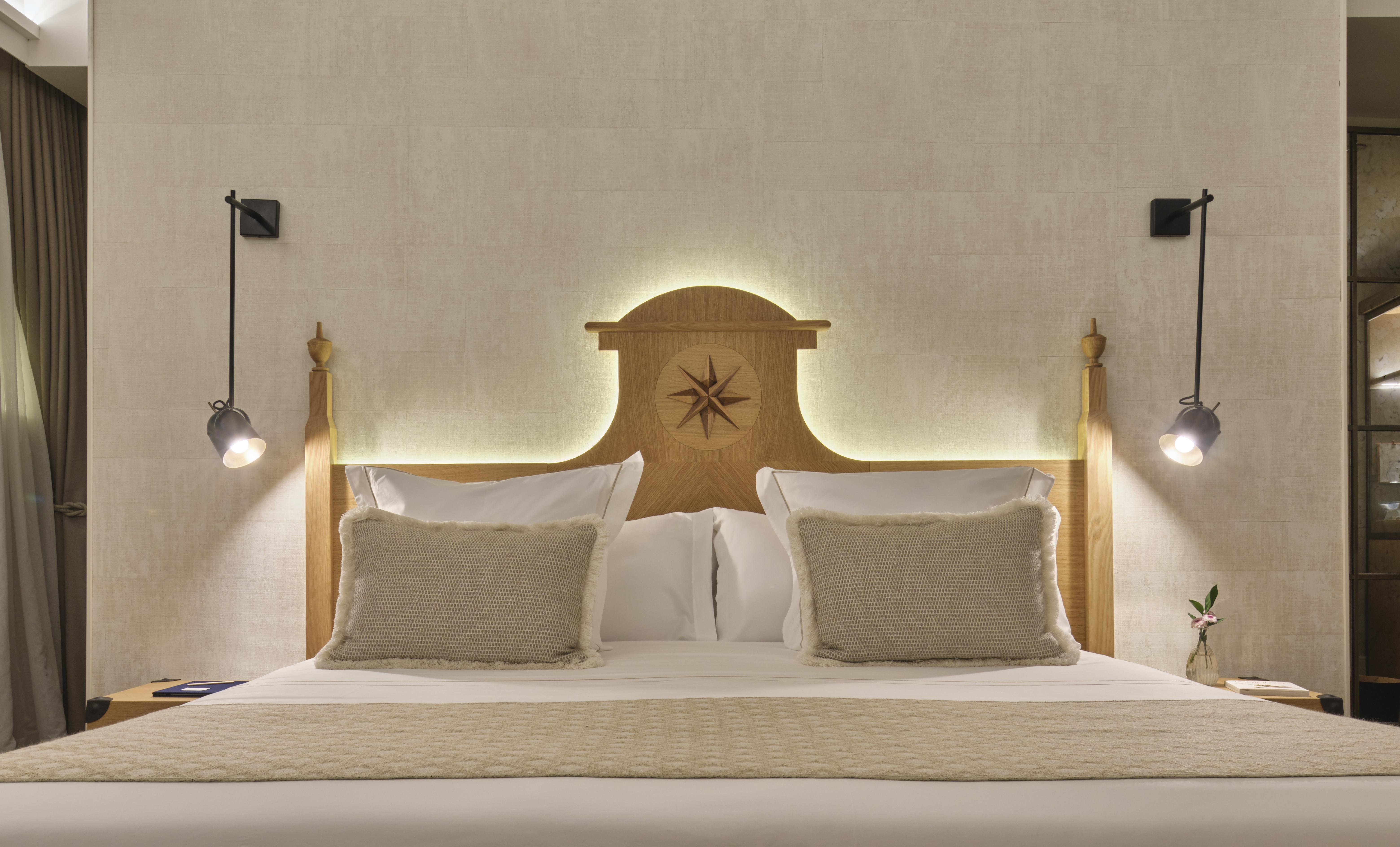 Hotel Antigua Palma - Casa Noble Palma de Maiorca Exterior foto A bed with a headboard