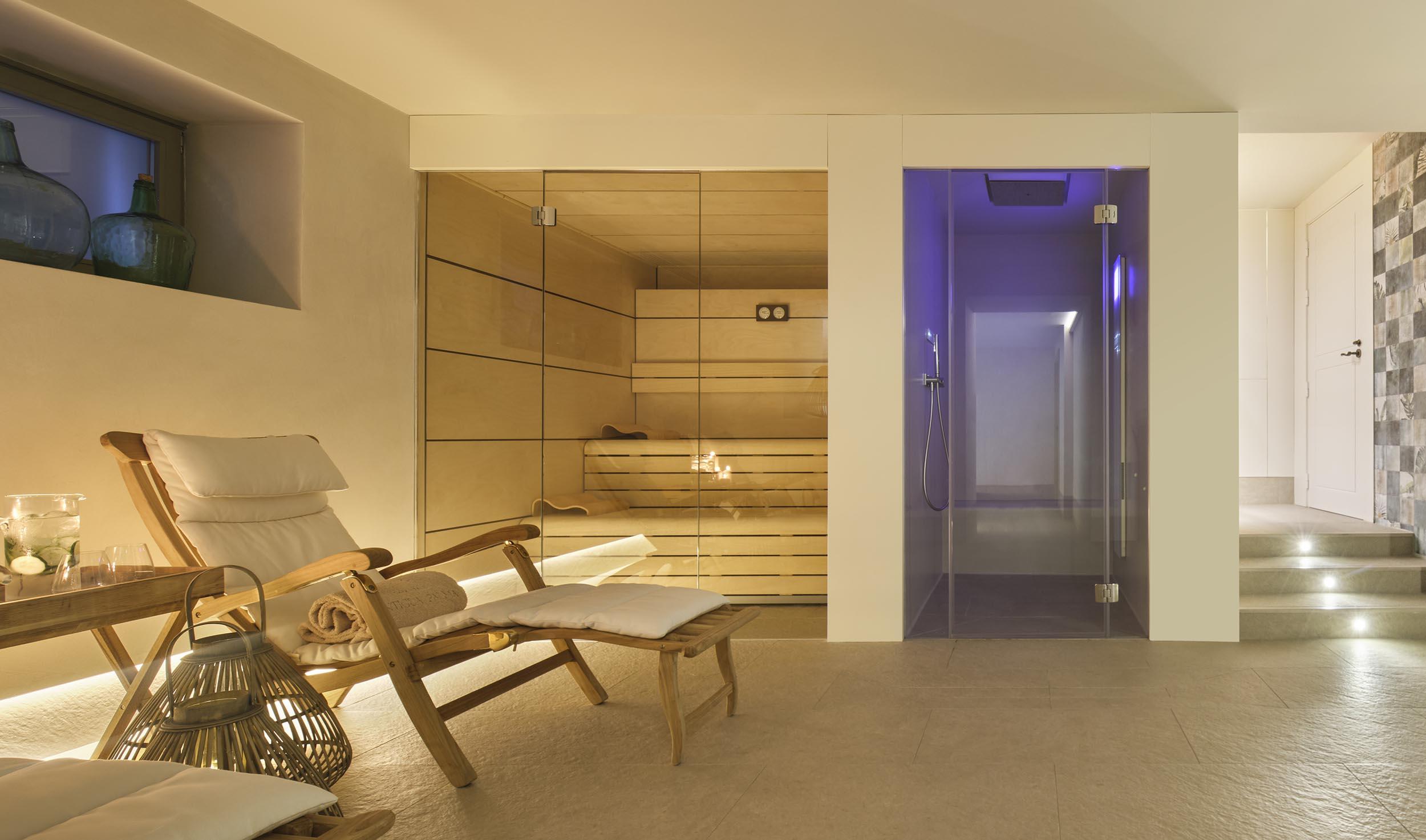 Hotel Antigua Palma - Casa Noble Palma de Maiorca Exterior foto A modern steam room