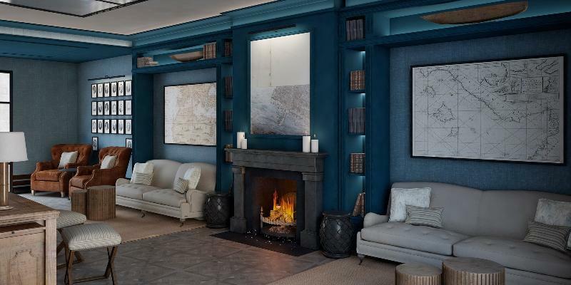 Hotel Antigua Palma - Casa Noble Palma de Maiorca Exterior foto A fireplace in a living room